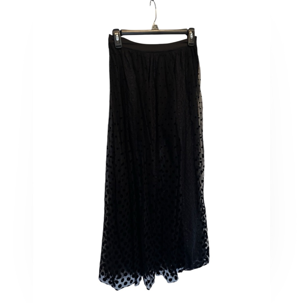 Free People Tulle Polka Dot Long skirt